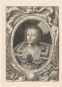 Portret van Elisabeth Stuart