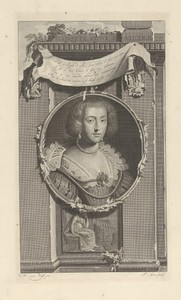 Portret van Elisabeth Stuart, koningin van Bohemen