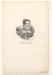 Portret van Elisabeth van Oostenrijk