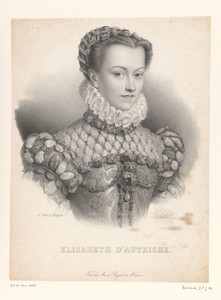 Portret van Elisabeth van Oostenrijk