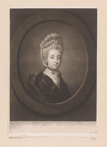 Portret van Elizabeth Bridgetta Gulston