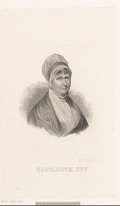Portret van Elizabeth Fry
