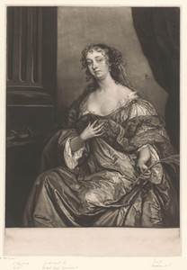 Portret van Elizabeth Hamilton als de H. Catharina