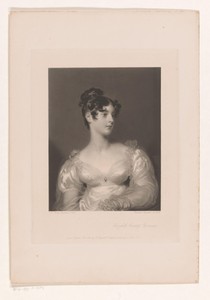 Portret van Elizabeth Leveson-Gower