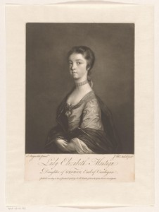 Portret van Elizabeth Montagu
