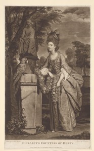 Portret van Elizabeth Smith-Stanley