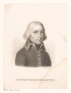 Portret van Elzéard Auguste Cousin de Dommartin