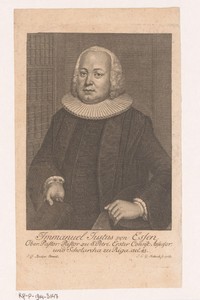 Portret van Emanuel Justus von Essen