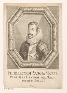 Portret van Emanuel Philibert, hertog van Savoye