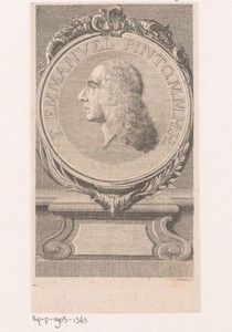 Portret van Emanuel Pinto da Fonseca