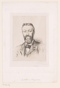 Portret van Emile de Mot, schepen en later burgemeester van Brussel