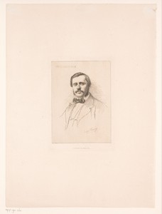 Portret van Émile-Louis Galichon