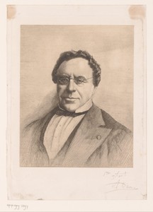 Portret van Emile Masquelier, schepen van Mons