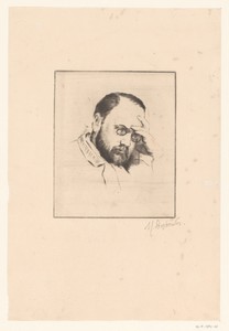 Portret van Emile Zola
