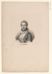 Portret van Émilie du Châtelet