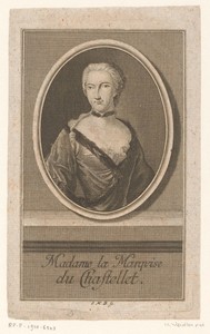 Portret van Émilie du Châtelet