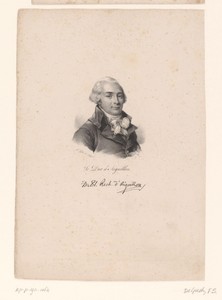 Portret van Emmanuel-Armand de Richelieu, duc d'Aiguillon
