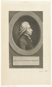 Portret van Emmanuel Joseph Sieyès