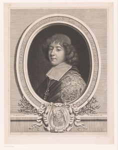Portret van Emmanuel Théodose de la Tour d'Auvergne