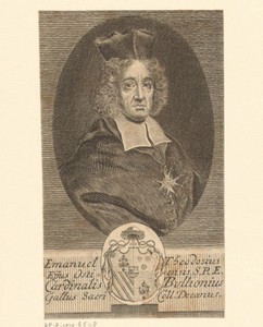 Portret van Emmanuel Théodose de la Tour d'Auvergne, kardinaal van Bouillon