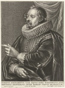 Portret van Engelbert Tajé, baron van Wemmel