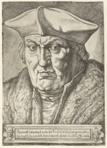 Portret van Erard de la Marck, prins-bisschop van Luik