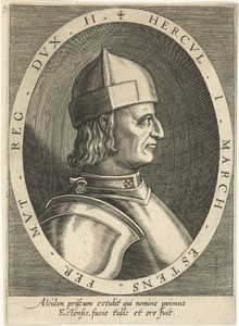 Portret van Ercole I d'Este
