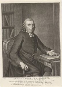 Portret van Ericus Fredericus Alberti