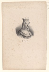 Portret van Ermengarde van Haspengouw