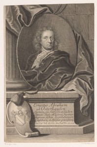Portret van Ernst Abraham von Osterhausen