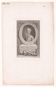 Portret van Ernst Gideon, Freiherr von Laudon