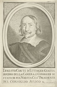Portret van Ernst II, graaf van Oettingen-Wallerstein
