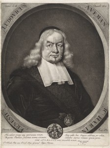 Portret van Ernst Ludwig Aveman