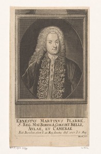 Portret van Ernst Martin, Freiherr von Plarre