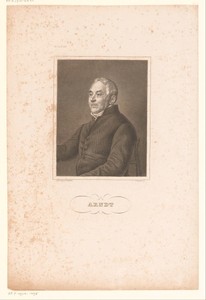 Portret van Ernst Moritz Arndt