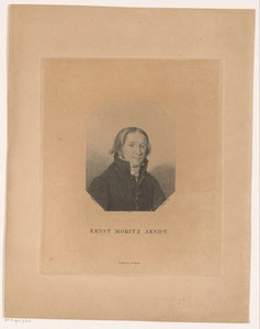 Portret van Ernst Moritz Arndt