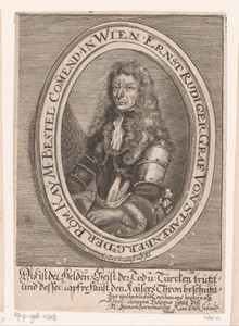 Portret van Ernst Rüdiger van Starhemberg