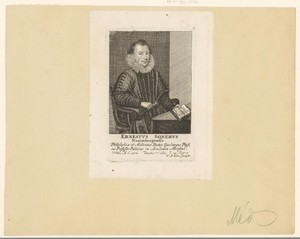 Portret van Ernst Soner