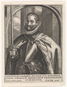 Portret van Ernst van Oostenrijk