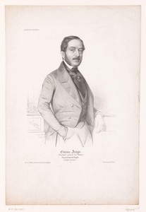 Portret van Étienne Arago