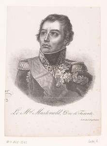 Portret van Étienne Macdonald