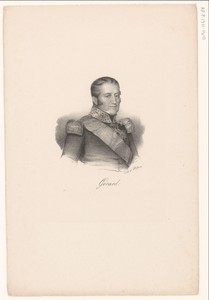 Portret van Étienne Maurice Gérard