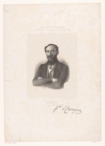 Portret van Eugène Cavaignac