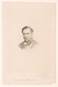 Portret van Eugène Verboeckhoven