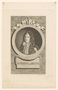 Portret van Eusebius von Brandt