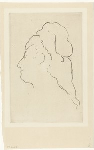 Portret van Eva Gonzalès
