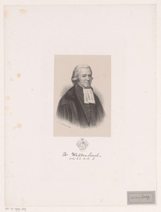 Portret van Everwinus Wassenbergh