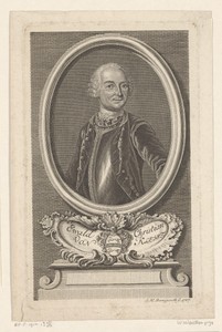 Portret van Ewald Christian von Kleist