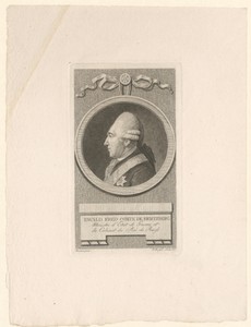 Portret van Ewald Friedrich von Hertzberg