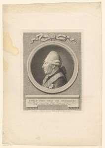 Portret van Ewald Friedrich von Hertzberg